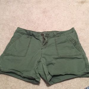 Maurices 11/12 Army Green Shorts